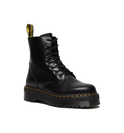 DR MARTENS 15265001 JADON BLACK POLISHED SMOOTH PLATFORM